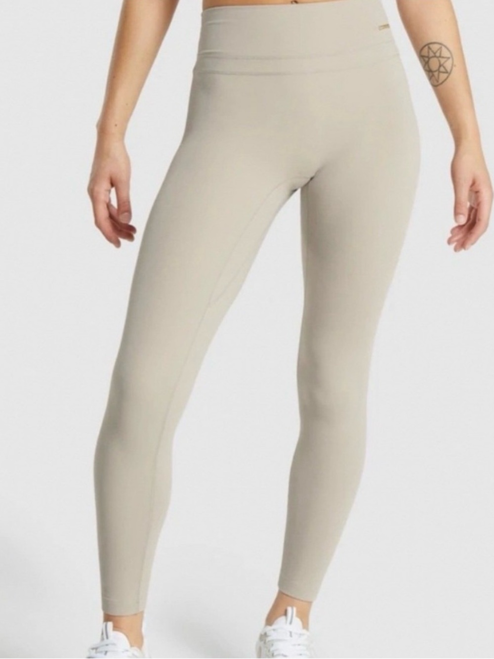 Gymshark x Whitney Simmons Colab High-Waisted Lifting Leggings Beige Women’s S